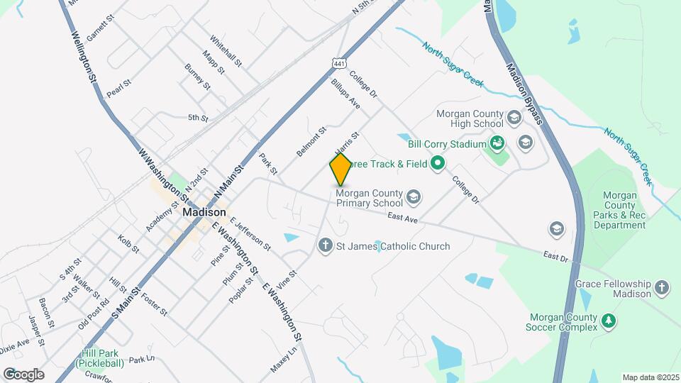 741 East Ave Map and Location Details