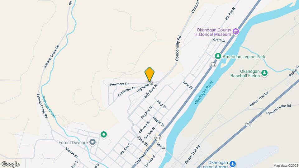 118 Highland Dr Mapa y Detalles de la Ubicación