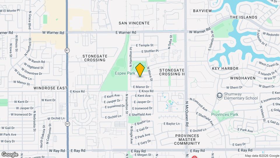 652 E Calle Del Norte Map and Location Details