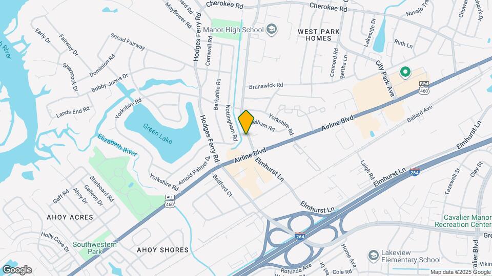 2020 Elmhurst Ln Map and Location Details