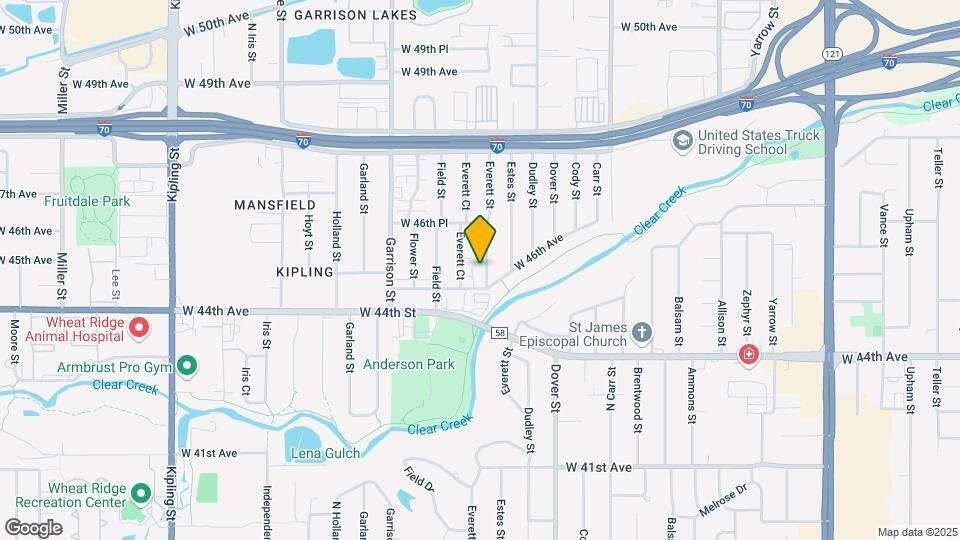 4543-4549 Everett St Map and Location Details