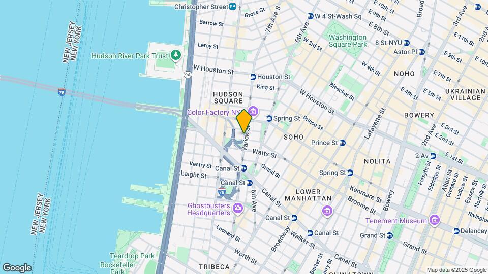 570 Broome St Map and Location Details