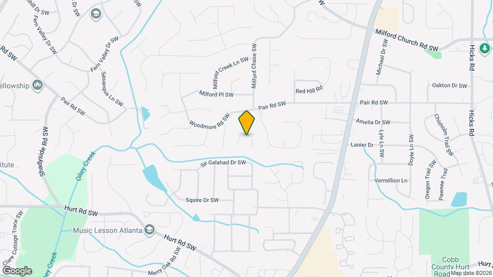 3262 Ashgrove Ln SW Map and Location Details