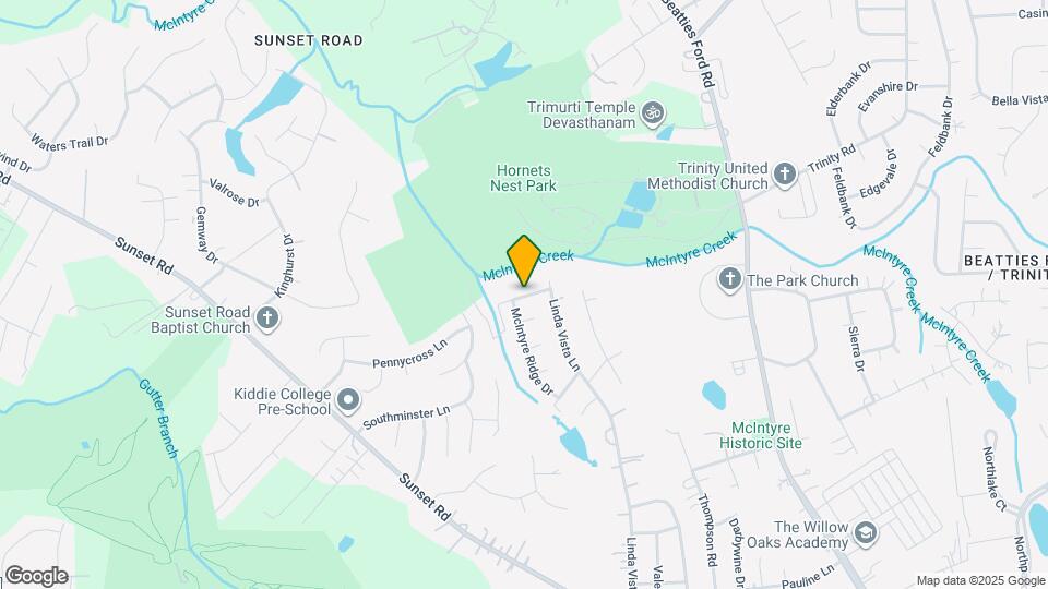 3632 Trull St Map and Location Details