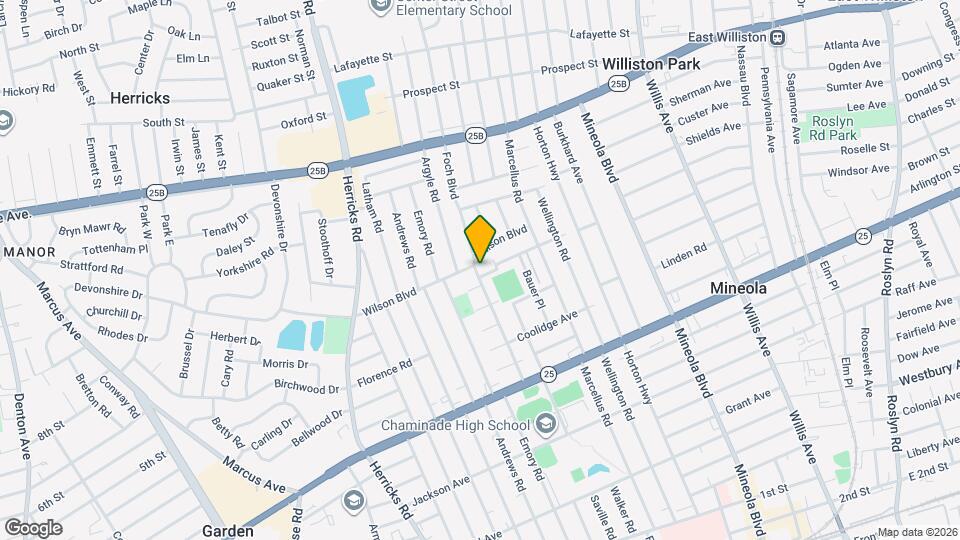 400 Foch Blvd Map and Location Details