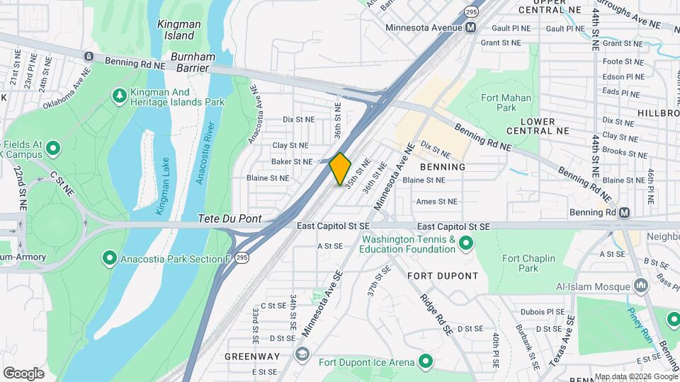 134 35th St NE Map and Location Details