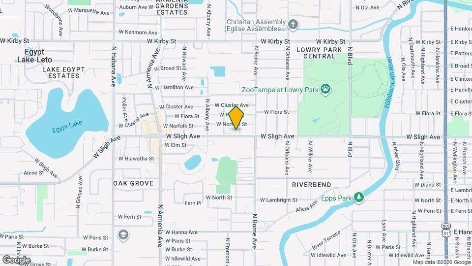 1801 W Sligh Ave, Unit 2101 Mapa y Detalles de la Ubicación