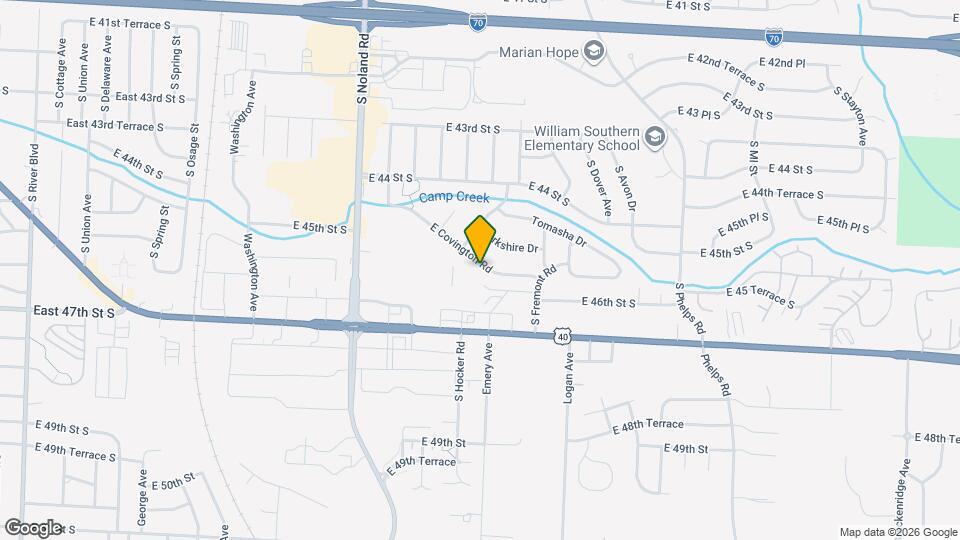 14413 E Covington Rd Map and Location Details