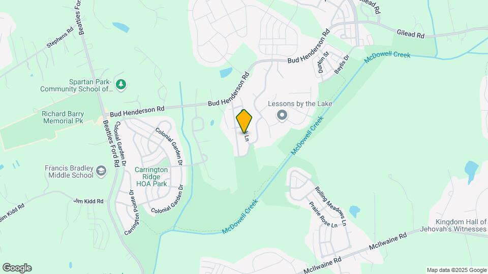 13419 Glencreek Ln Map and Location Details