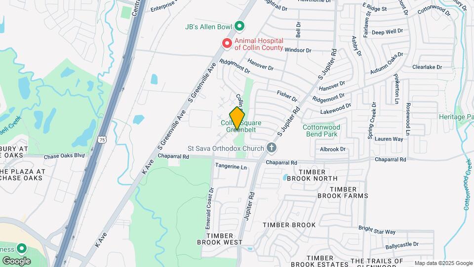 1505 Collin Dr Map and Location Details