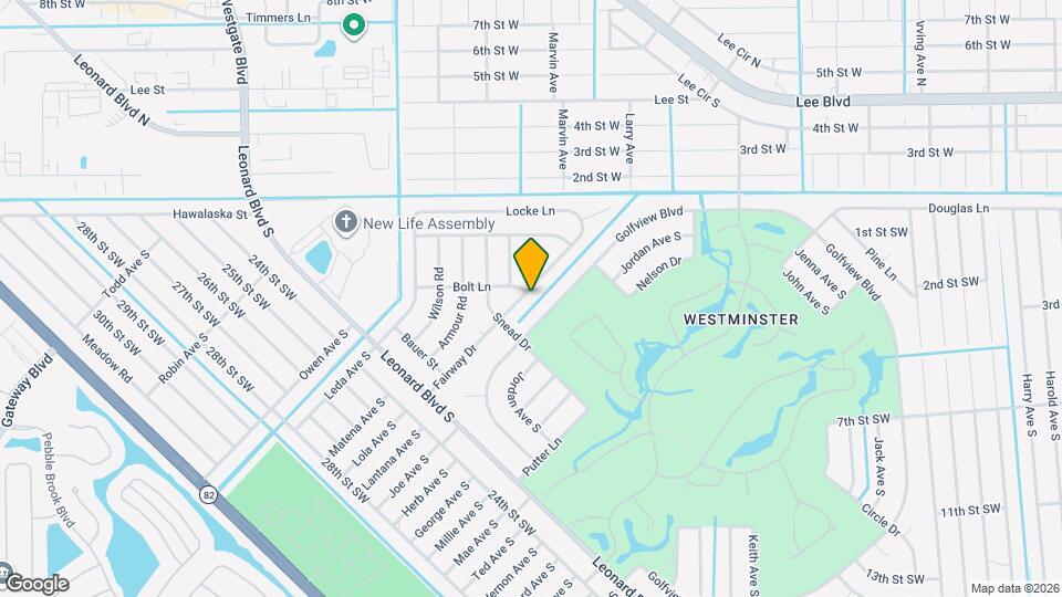 2147 Fairway Dr Map and Location Details