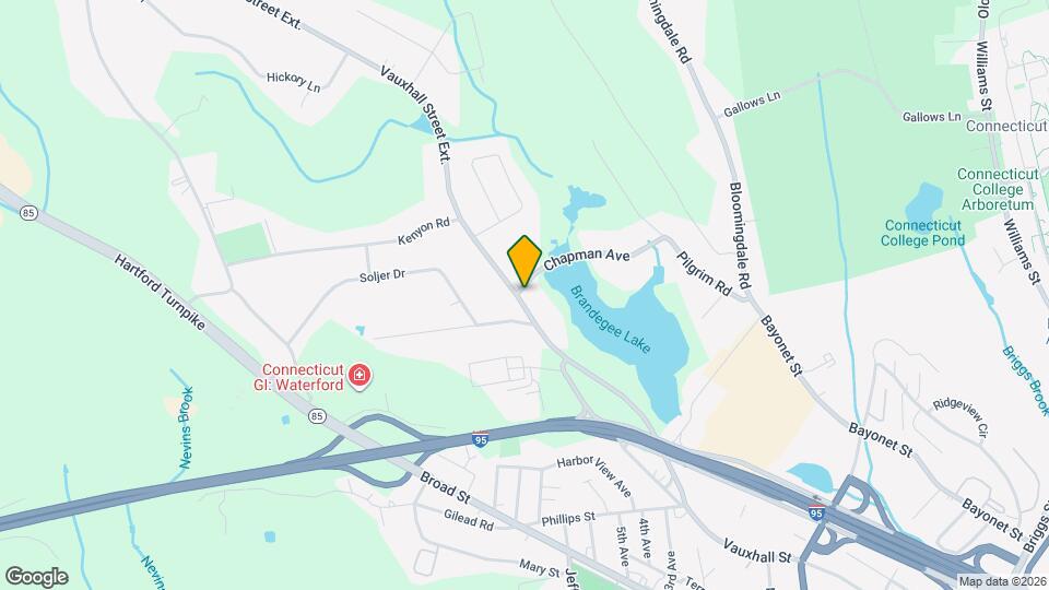 1 Chapman Ave Map and Location Details