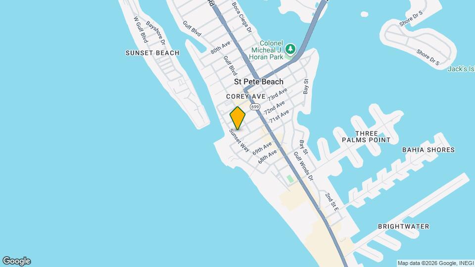 7151 Sunset Way Map and Location Details