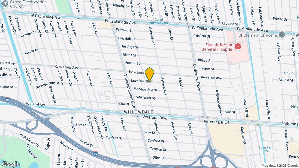 4840 Loveland St Map and Location Details