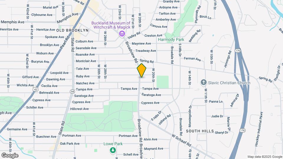 4495 Broadview Rd Map and Location Details