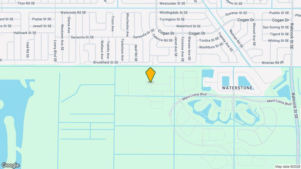 3453 Barringer Dr SE Map and Location Details