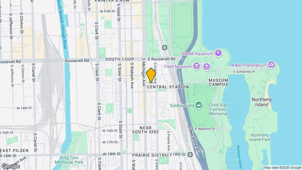 1354 S Indiana Pkwy Map and Location Details