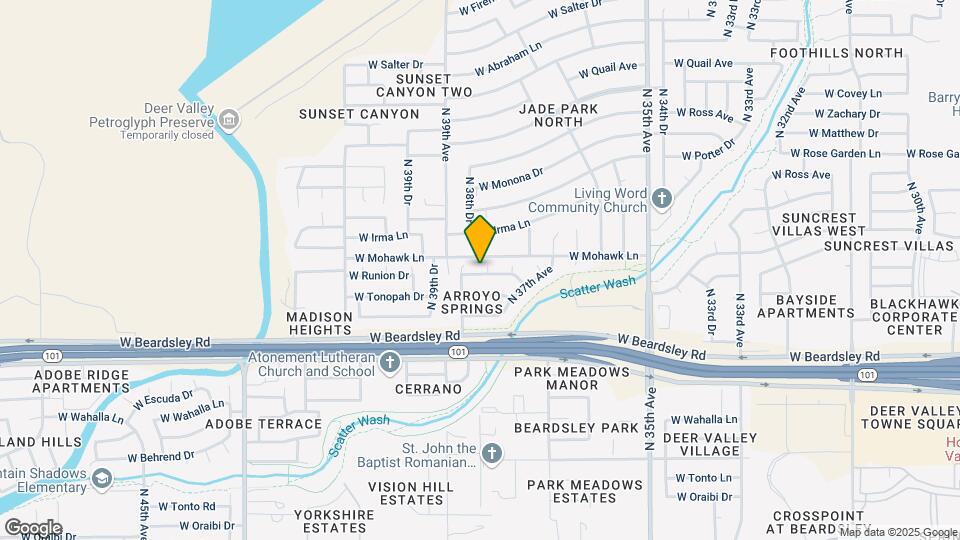 20440 N 38th Ave Map and Location Details