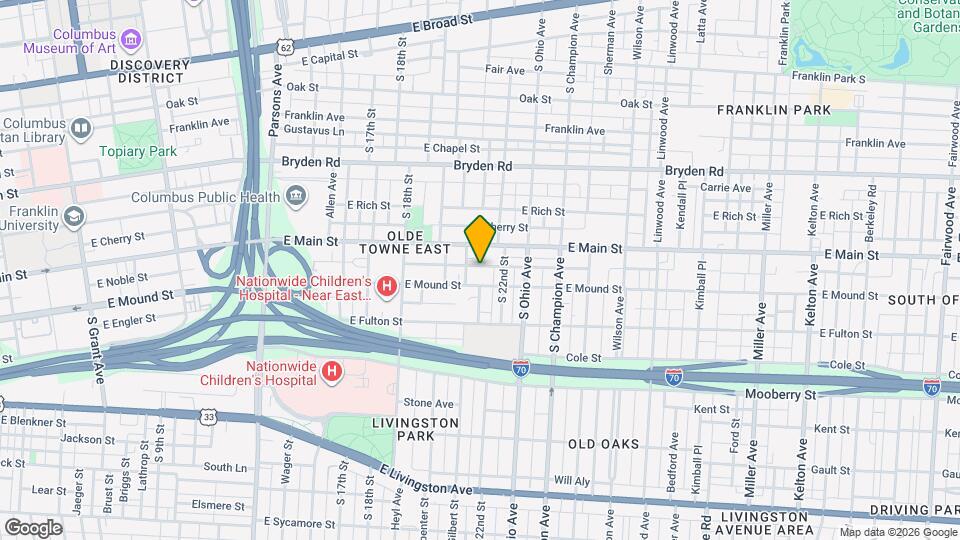 983 McAllister Ave Mapa y Detalles de la Ubicación