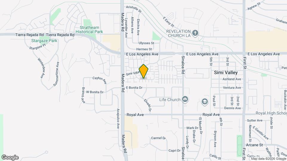 1690 Tanglebush Ln Map and Location Details