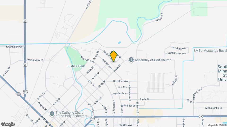 1003 N 4th St Map and Location Details