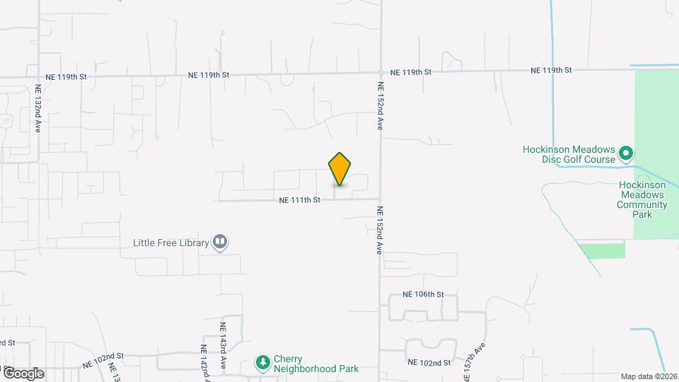 11203 NE 149th Ave Map and Location Details