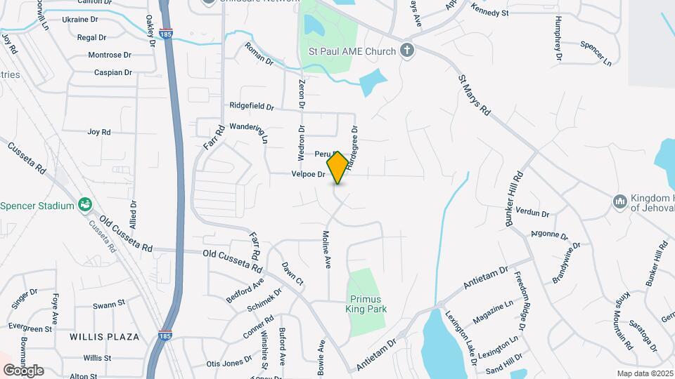 4519 Lasalle Dr Map and Location Details