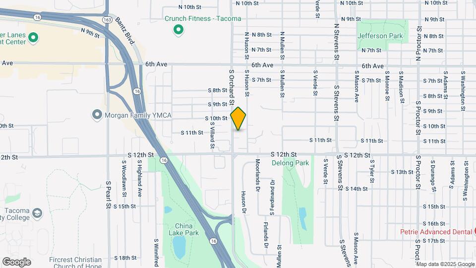 1021 S Orchard St-Unit -# A Map and Location Details