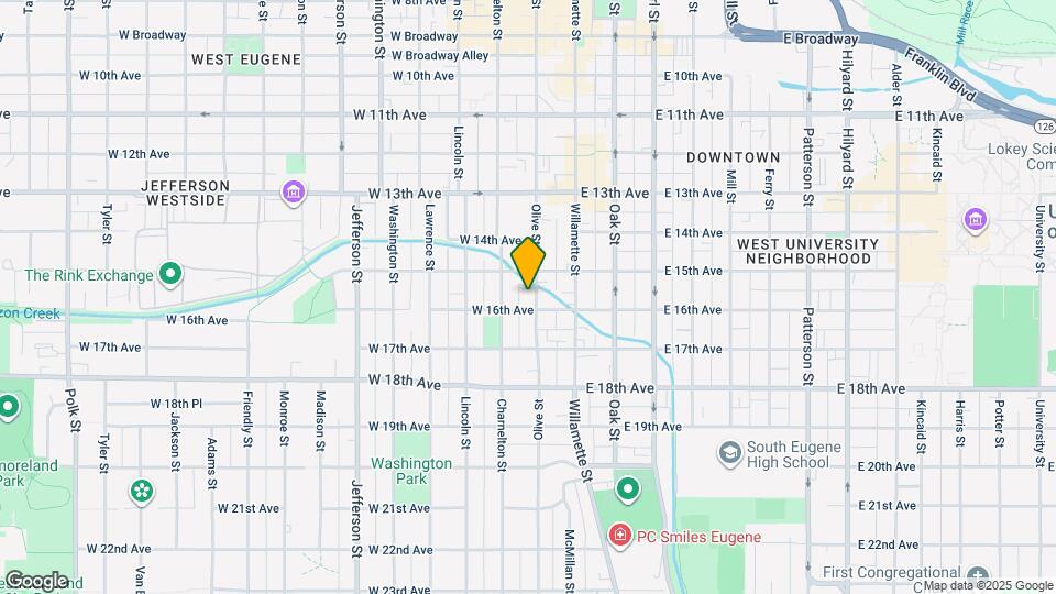 1578 Olive St Map and Location Details