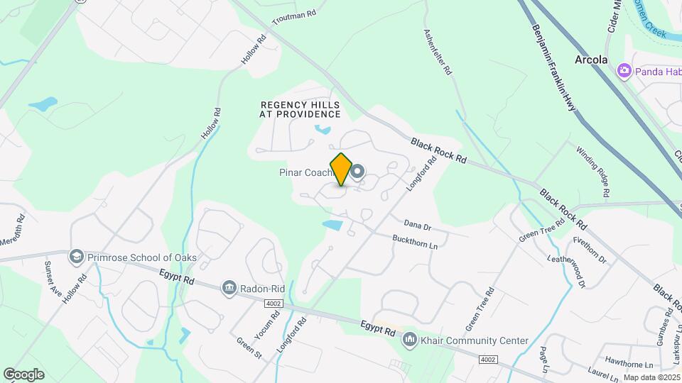 602 Hamilton St Map and Location Details