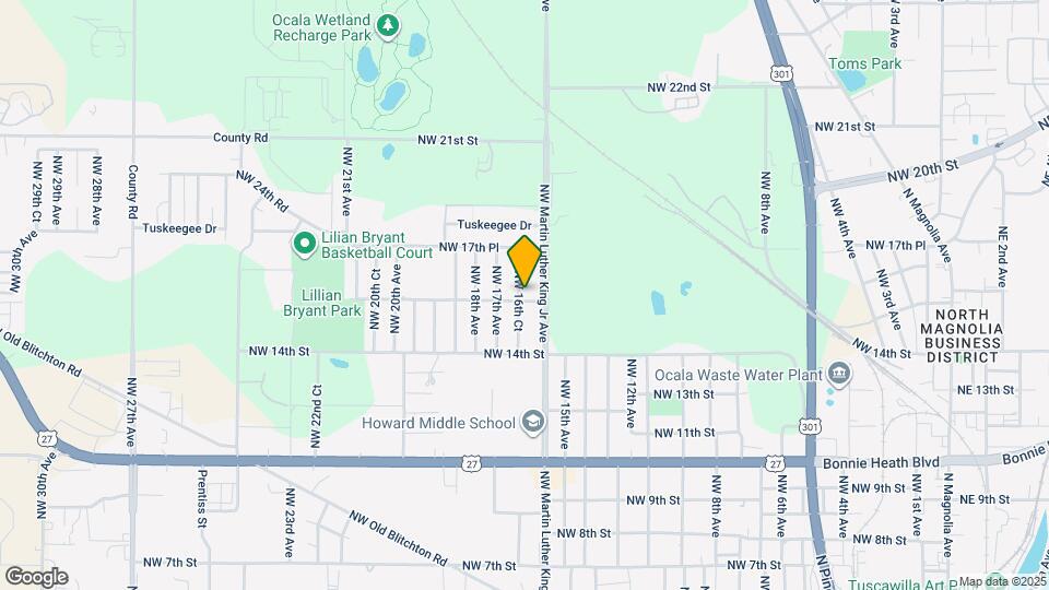 1603 NW 16th Ct Mapa y Detalles de la Ubicación