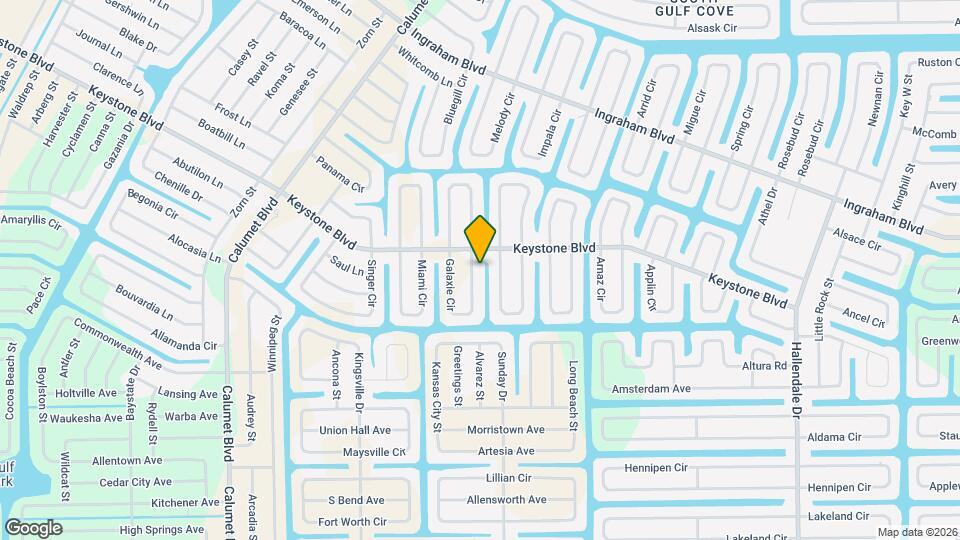 9492 Galaxie Cir Map and Location Details