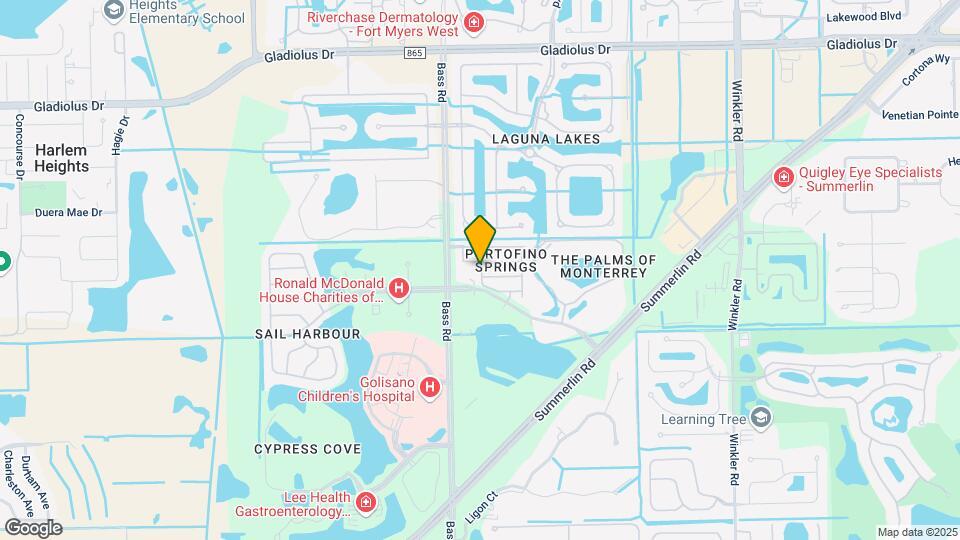 15740 Portofino Springs Blvd Map and Location Details