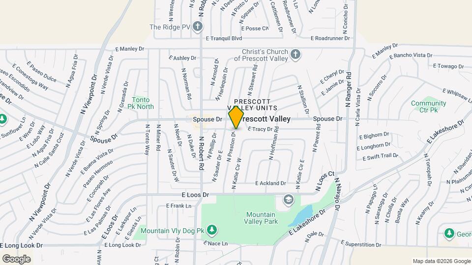 4561 N Preston Dr Mapa y Detalles de la Ubicación