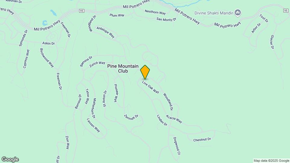 15513 Live Oak Way Map and Location Details