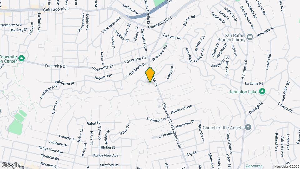 6032 Crestwood Way Map and Location Details