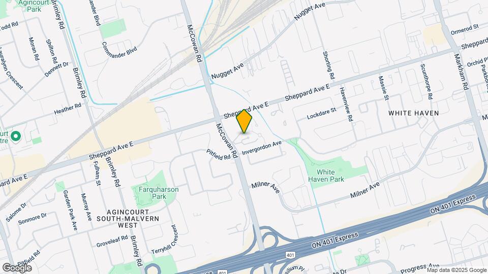 1703 Mccowan Rd Map and Location Details