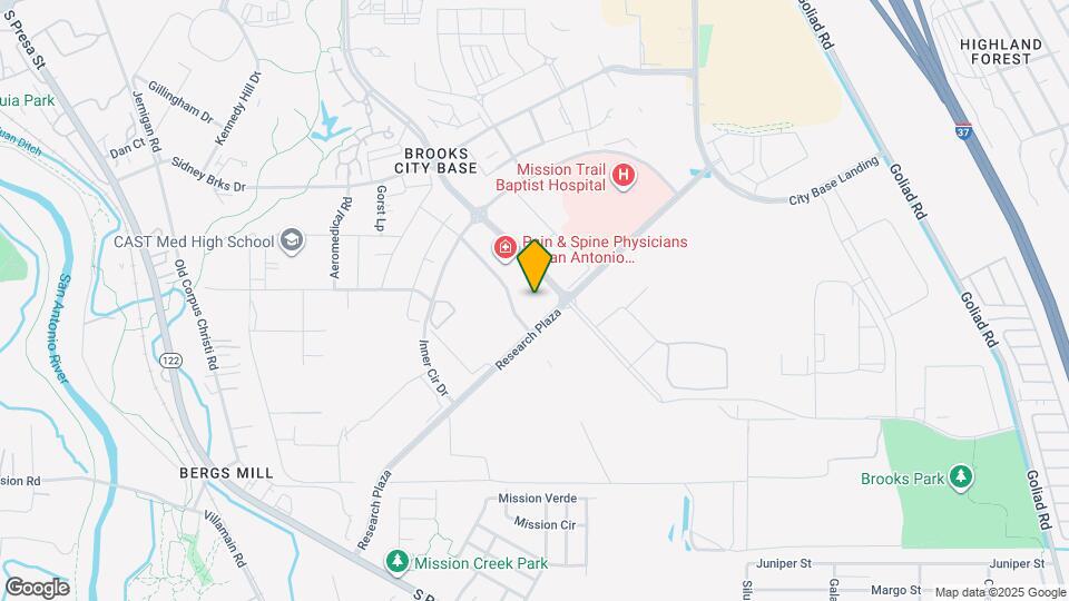 Mesquite Trails at Brooks Map and Location Details