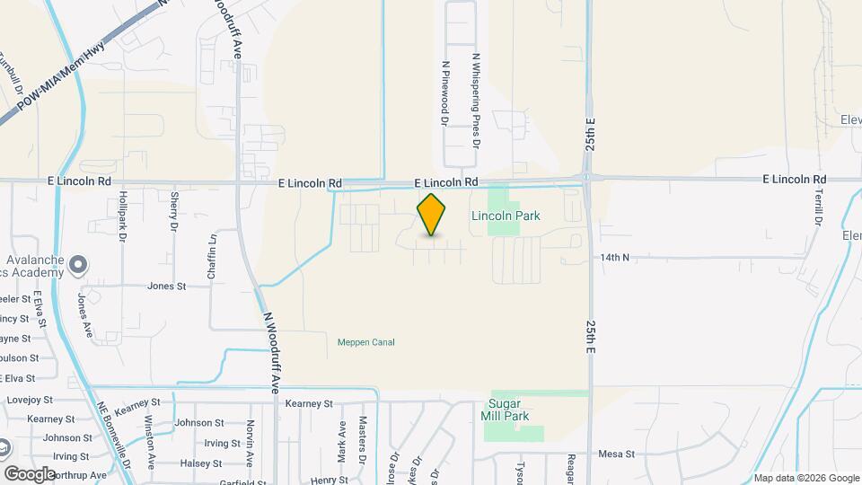 1477 Travers Ln Map and Location Details