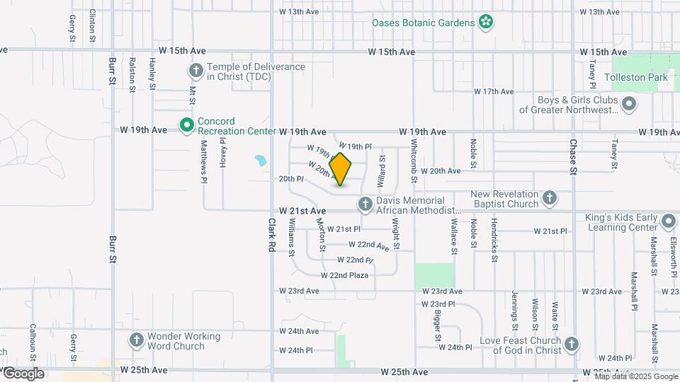 4232 20th Pl Map and Location Details