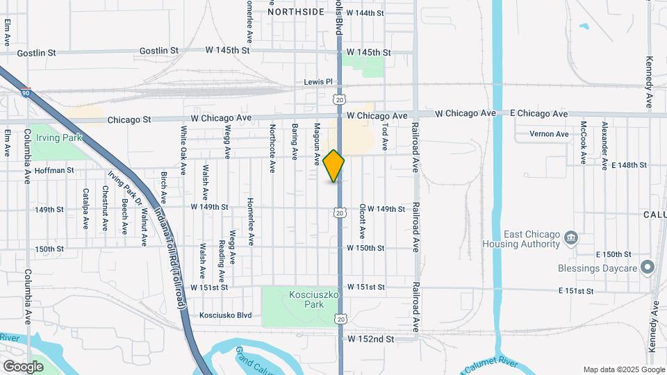 4840 Indianapolis Blvd Mapa y Detalles de la Ubicación