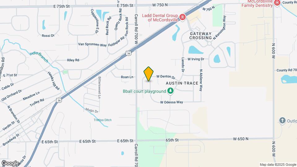 6916 N Karnes Dr Map and Location Details