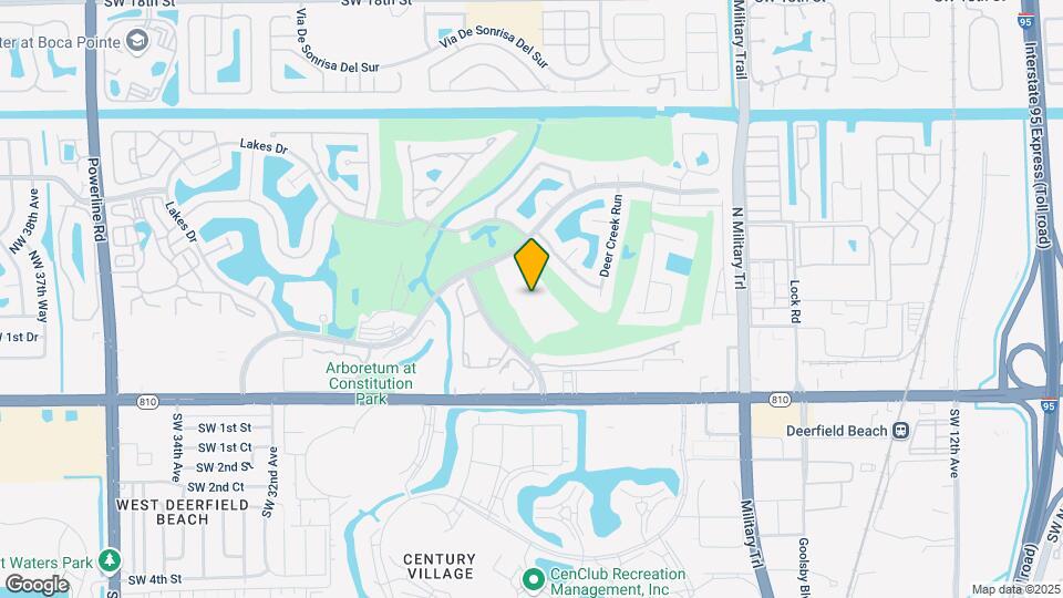 2400 DC Country Club Boulevard Map and Location Details