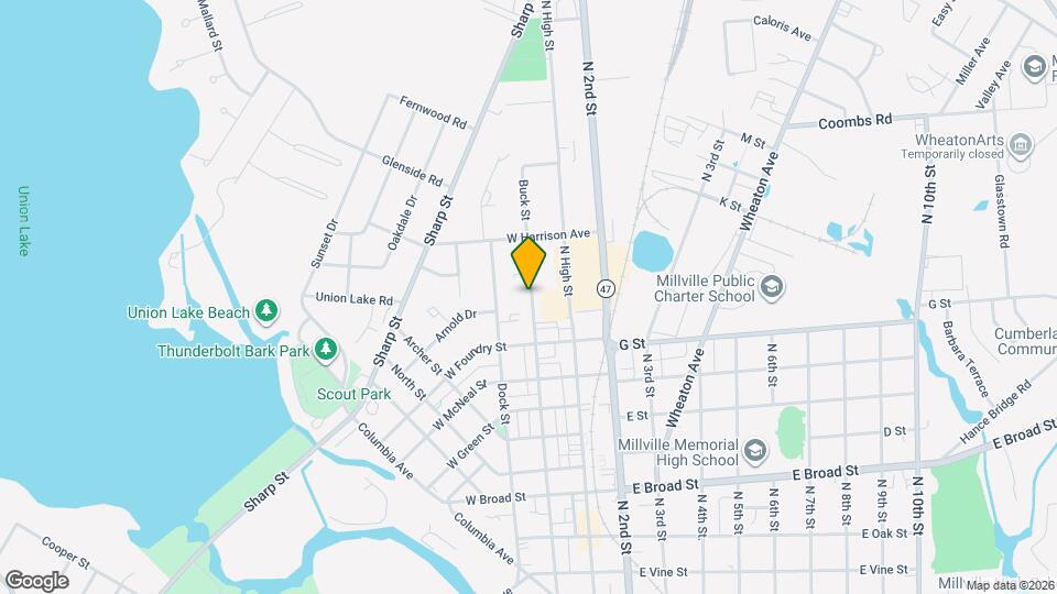 1100-1102 Buck St Map and Location Details