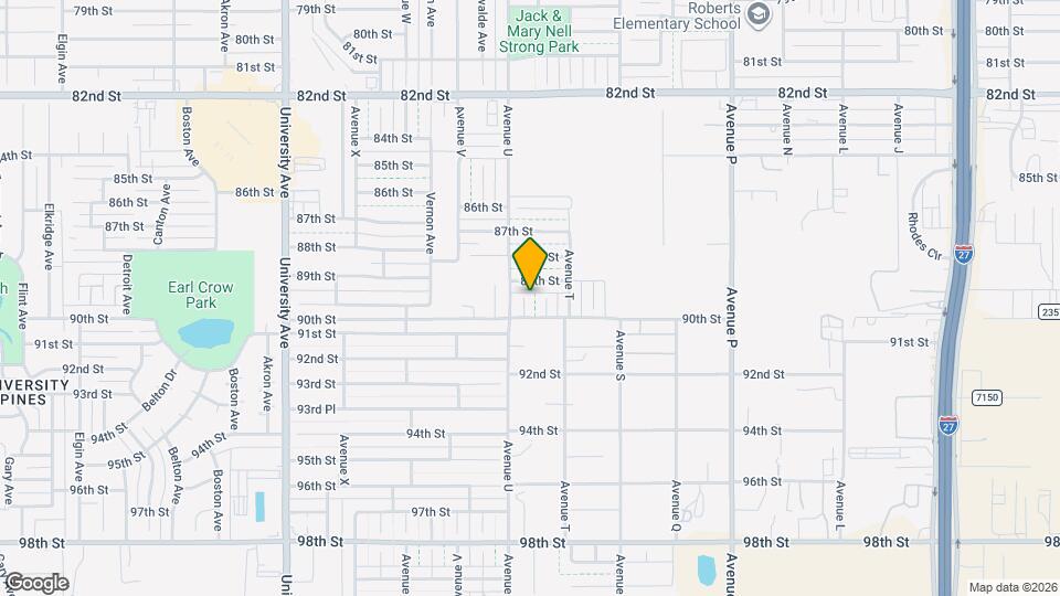 8903 Terrell Ave Map and Location Details