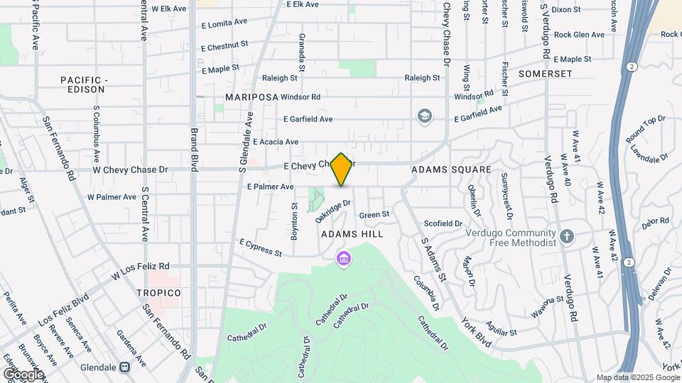 718 E Palmer Ave Mapa y Detalles de la Ubicación