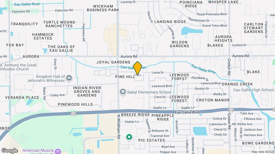 2801 Lorna Dr Map and Location Details