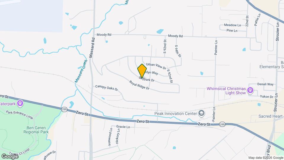 8812 Skypark Dr Map and Location Details