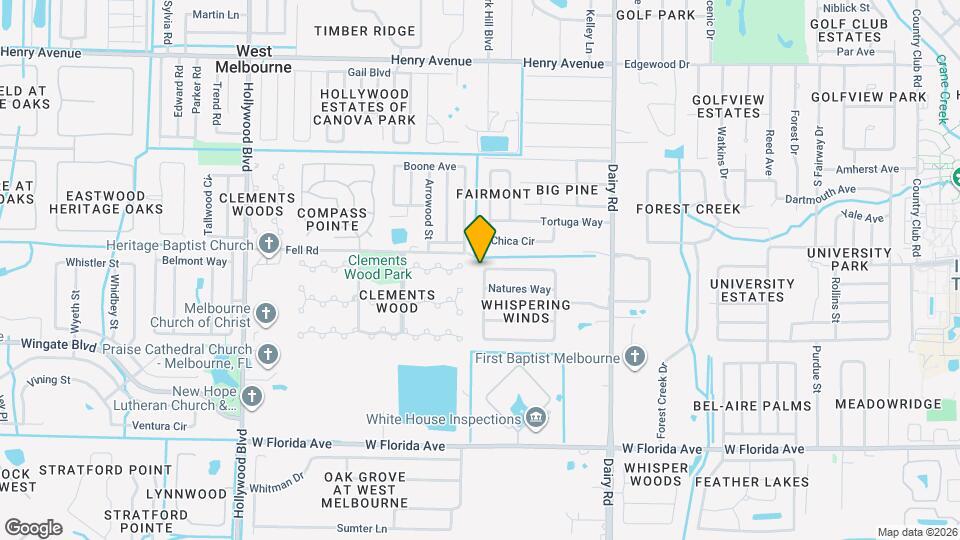 3455 Soft Breeze Cir Map and Location Details