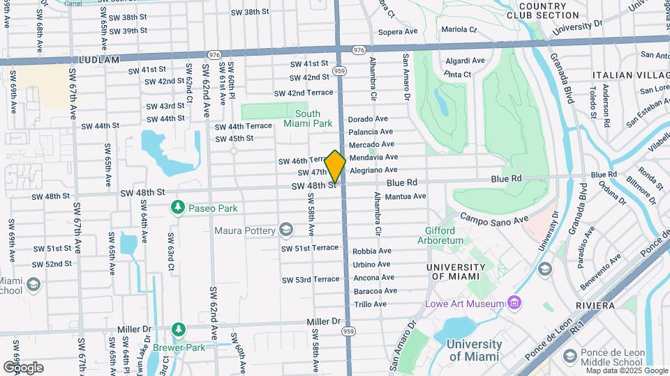 5718 SW 48th St Map and Location Details